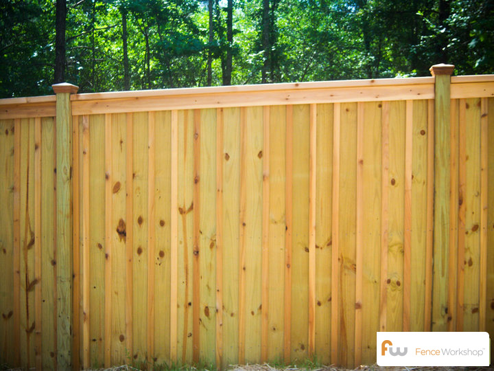 Wood Privacy Fence