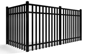 Aluminum Smooth Top Fence Kits