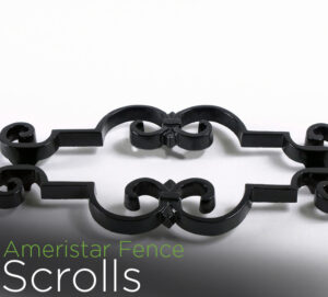 echelon II fence accessories scrolls