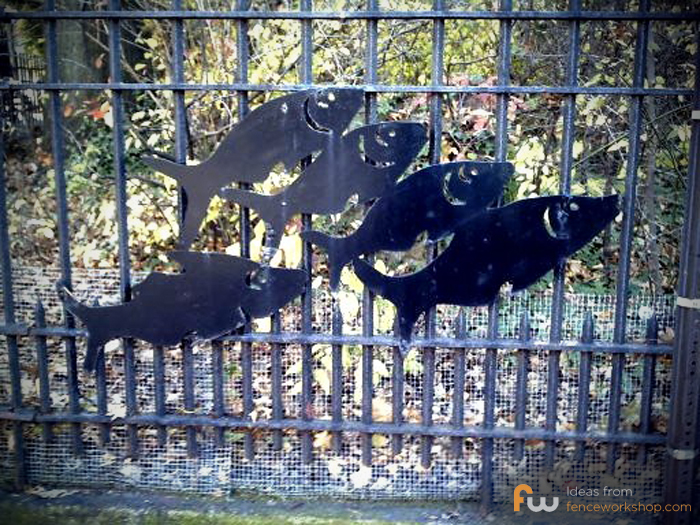 Fish-on-a-Fence Fish on a Fence
