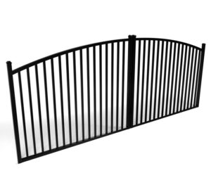 Savannah Aluminum Arched Driveway Gate