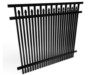 Chamblee Double Picket Inset Spear Fencing Panel