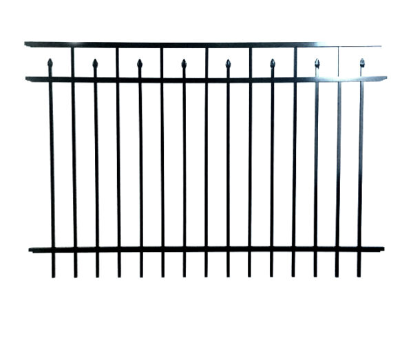 Candler Alternating Speartop Aluminum Fence Panel