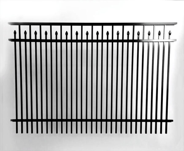 Chamblee Double Picket Alternating Speartop Fence Panel