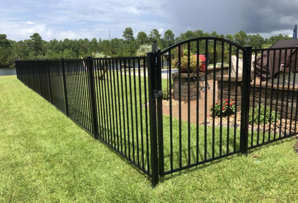2 Rail Aluminum Walk Gate