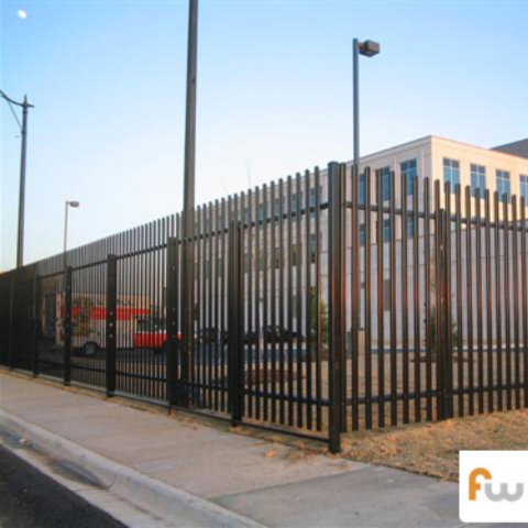 Commercial Security Fence Installation