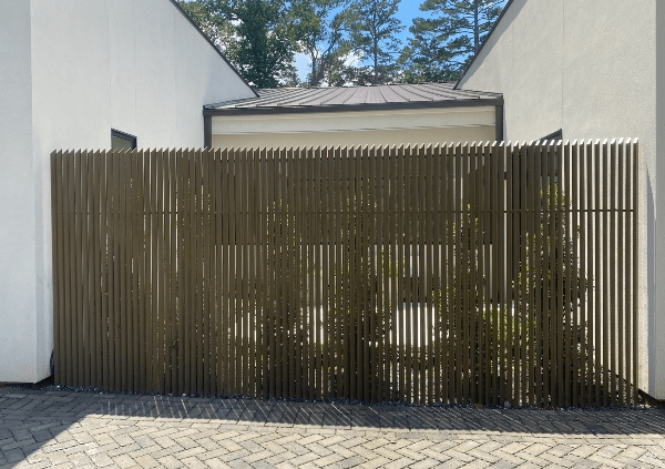 Commercial Ornamental Fence and Gate Installation