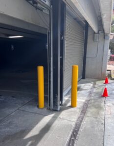 Commercial Safety Railing and Bollard Installation