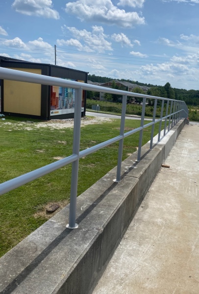Commercial Safety Railing and Bollard Installation Near Atlanta