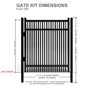 Buy  Aluminum Fence Kit Online