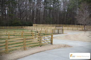 Professional farm fence installation in Savannah, GA