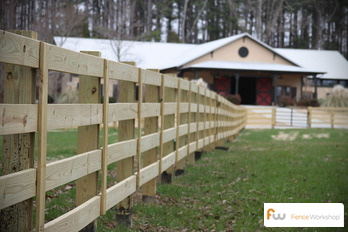 Farm fence supply and installation in Savannah, GA.