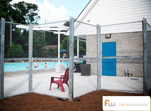 Custom pool fencing