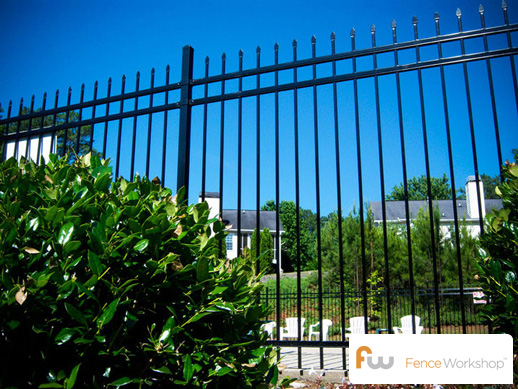 steel pool fencing