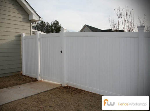 Vinyl pool fences